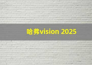 哈弗vision 2025